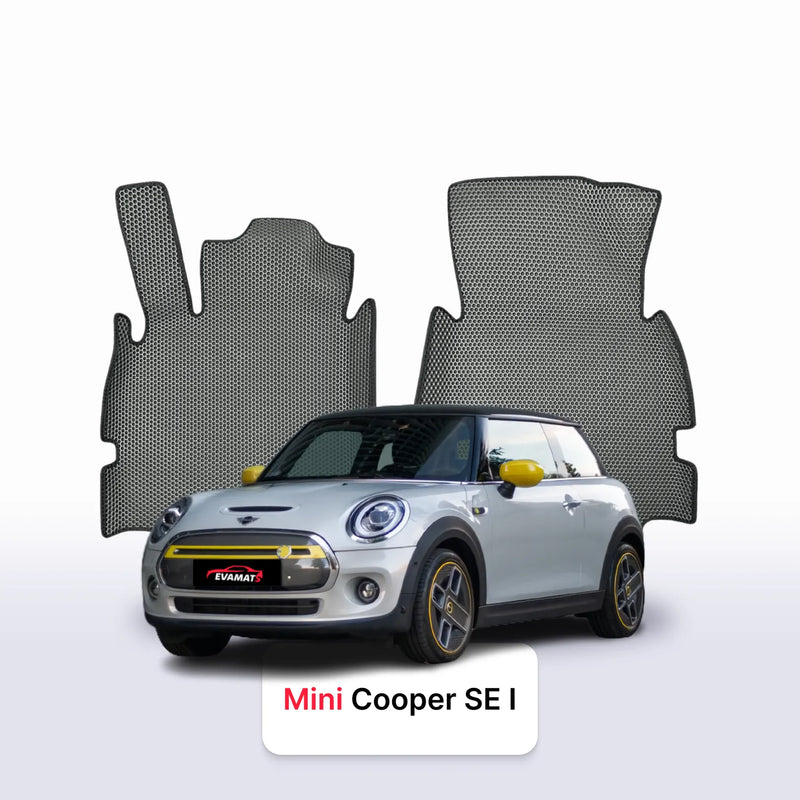 Fußmatten EVA für Mini Cooper SE 1 gen 2019-2024 jahr SCHÄGHECK 3 türer