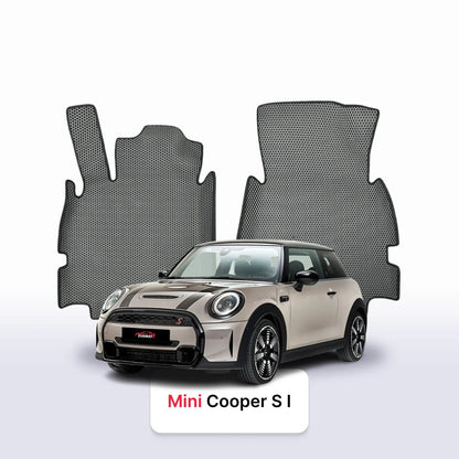 Fußmatten EVA für Mini Hatch(Cooper S) 4 gen 2023-2028 Jahr SCHRÄGHECK 3-Türer