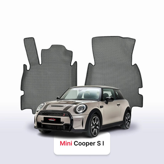 Fußmatten EVA für Mini Hatch(Cooper S) 4 gen 2023-2028 Jahr SCHRÄGHECK 3-Türer