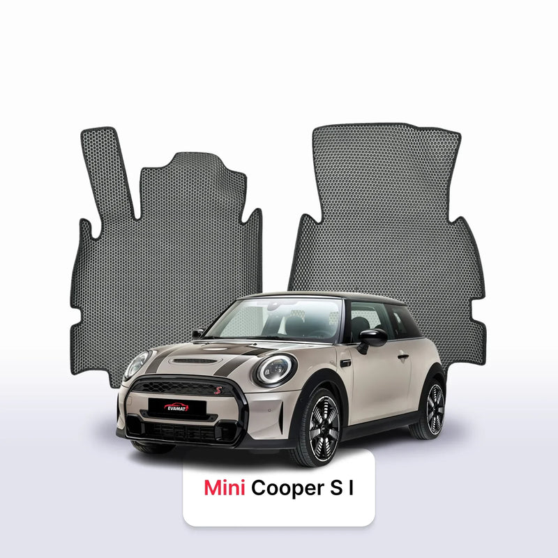 Fußmatten EVA für Mini Hatch(Cooper S) 4 gen 2023-2028 Jahr SCHRÄGHECK 3-Türer