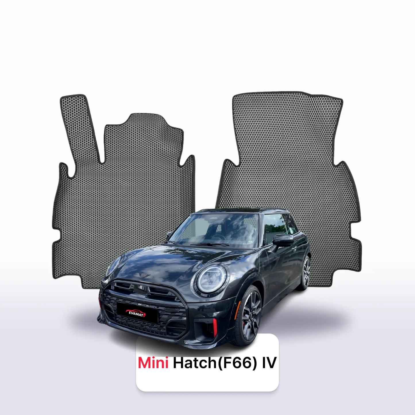 Fußmatten EVA für Mini Hatch(F66) 4 gen 2024-2028 jahr SCHÄGHECK 3 türer