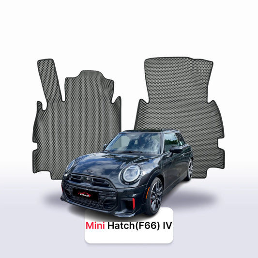 Fußmatten EVA für Mini Hatch(F66) 4 gen 2024-2028 jahr SCHÄGHECK 3 türer