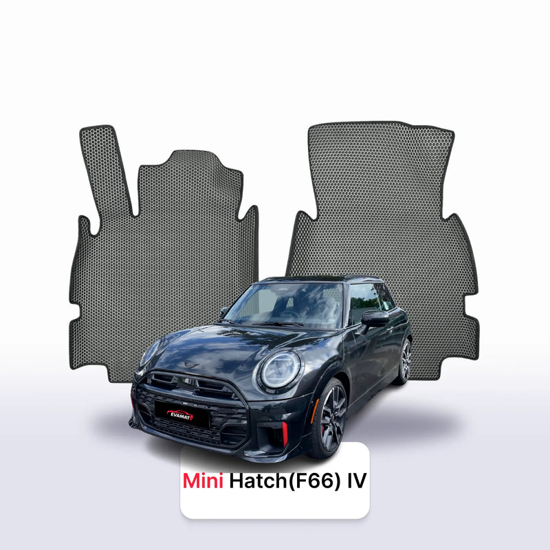 Fußmatten EVA für Mini Hatch(F66) 4 gen 2024-2028 jahr SCHÄGHECK 3 türer