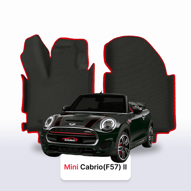Fußmatten EVA für Mini Cabrio(R57) 2 gen 2009-2015 jahr JCW CABRIO