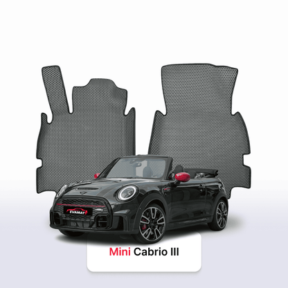 Fußmatten EVA für Mini Cabrio (F57) 2. Generation 2008-2023 Jahr JCW CABRIO