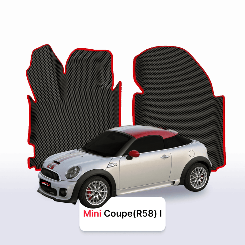 Fußmatten EVA für Mini Coupe(R58) 1 gen 2011-2015 jahr COUPE