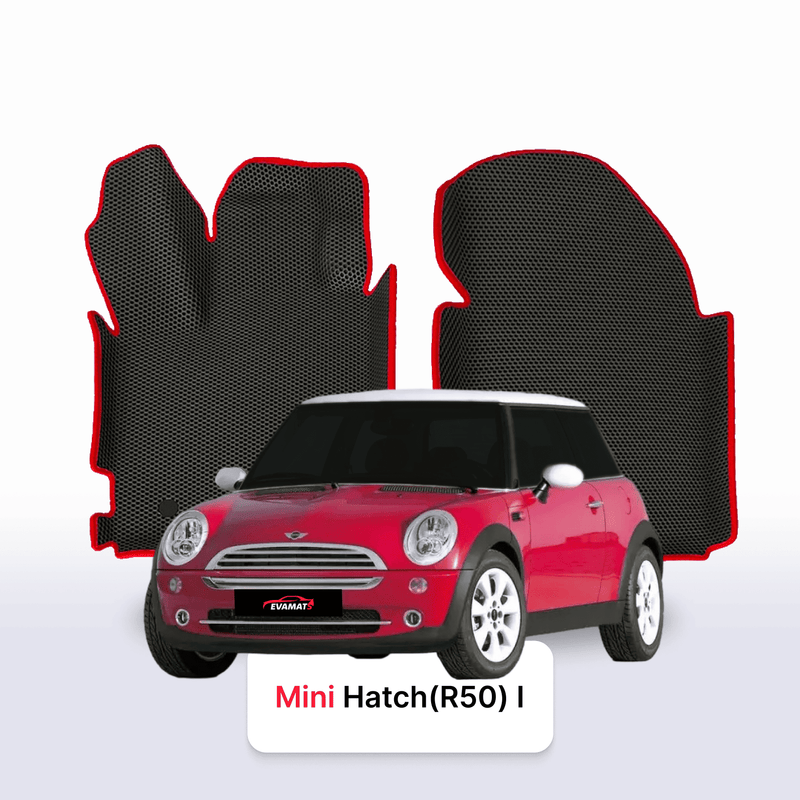 Fußmatten EVA für Mini Hatch(R50) 1 gen 2000-2006 jahr Cooper S SCHÄGHECK 3 türer