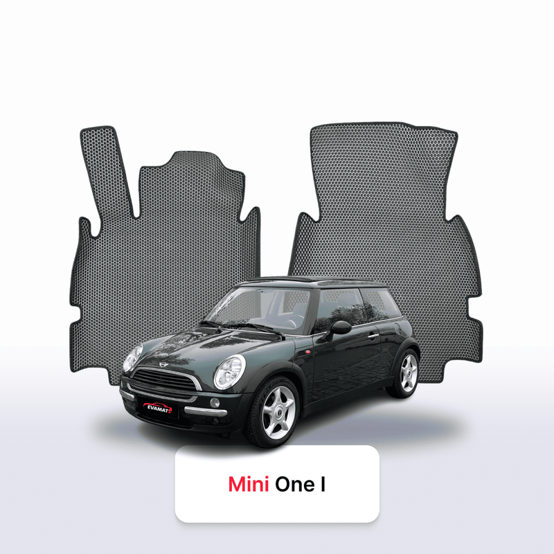 Fußmatten EVA für Mini One 1 gen 2001-2006 jahr SCHÄGHECK 3 türer