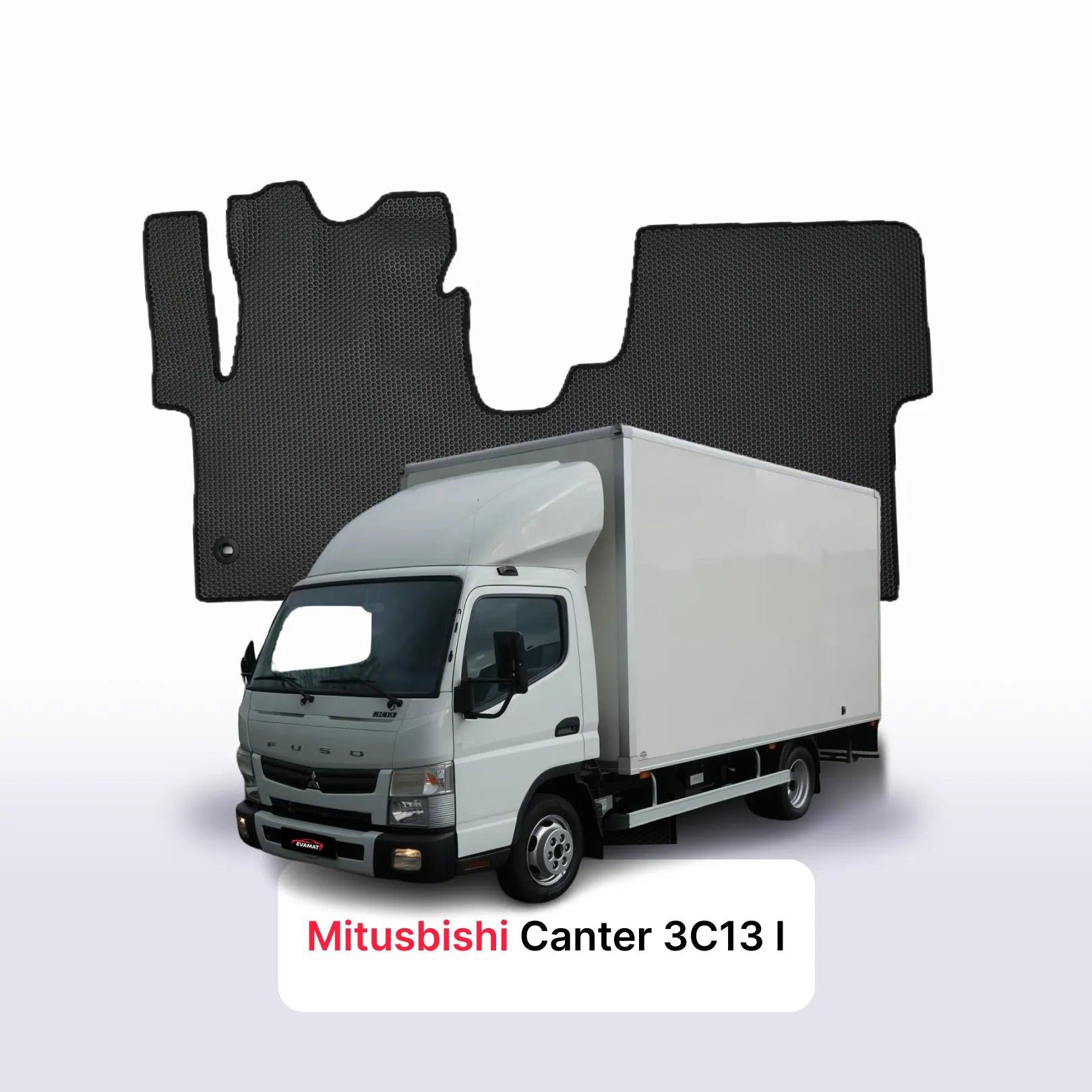 Fußmatten EVA für Mitsubishi Fuso Canter 3C13 1 gen 2005-2024 jahr LKW