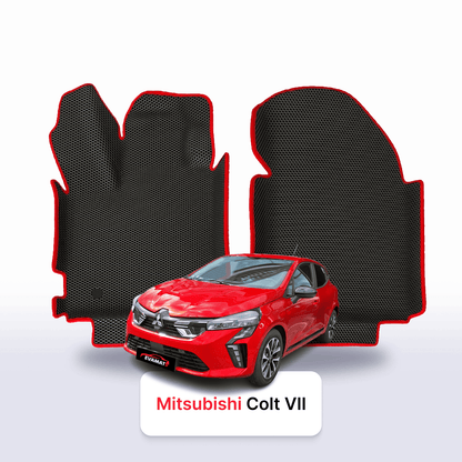 Fußmatten EVA für Mitsubishi Colt 7 gen 2023-2028 jahr SCHÄGHECK 5 türer
