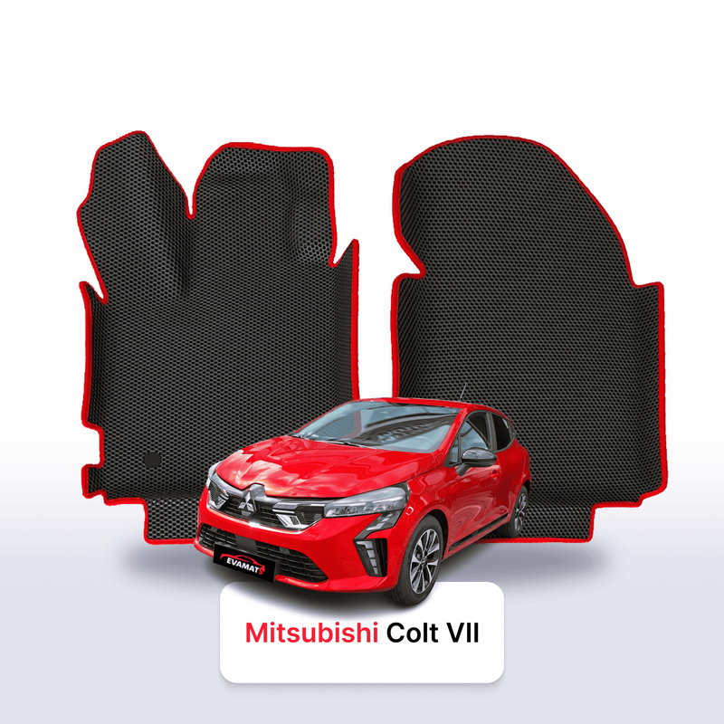 Fußmatten EVA für Mitsubishi Colt 7 gen 2023-2028 jahr SCHÄGHECK 5 türer