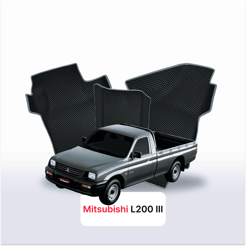 Fußmatten EVA für Mitsubishi L200 3 gen 1996-2006 jahr PICK-UP einzelkabine