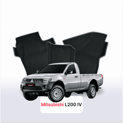 Fußmatten EVA für Mitsubishi L200 4 gen 2006-2014 jahr PICK-UP einzelkabine