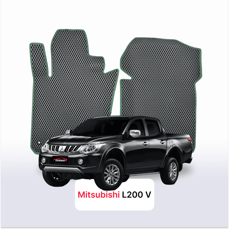 Fußmatten EVA für Mitsubishi L200 5 gen 2015-2023 jahr PICK-UP  doppelkabine