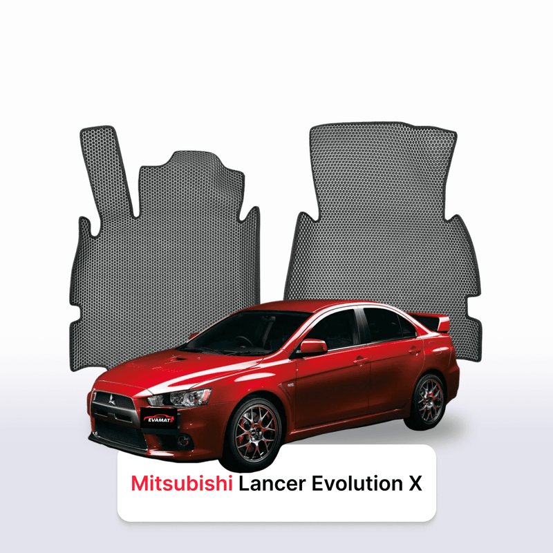 Fußmatten EVA für Mitsubishi Lancer Evolution 10 gen 2007-2016 jahr LIMOUSINE