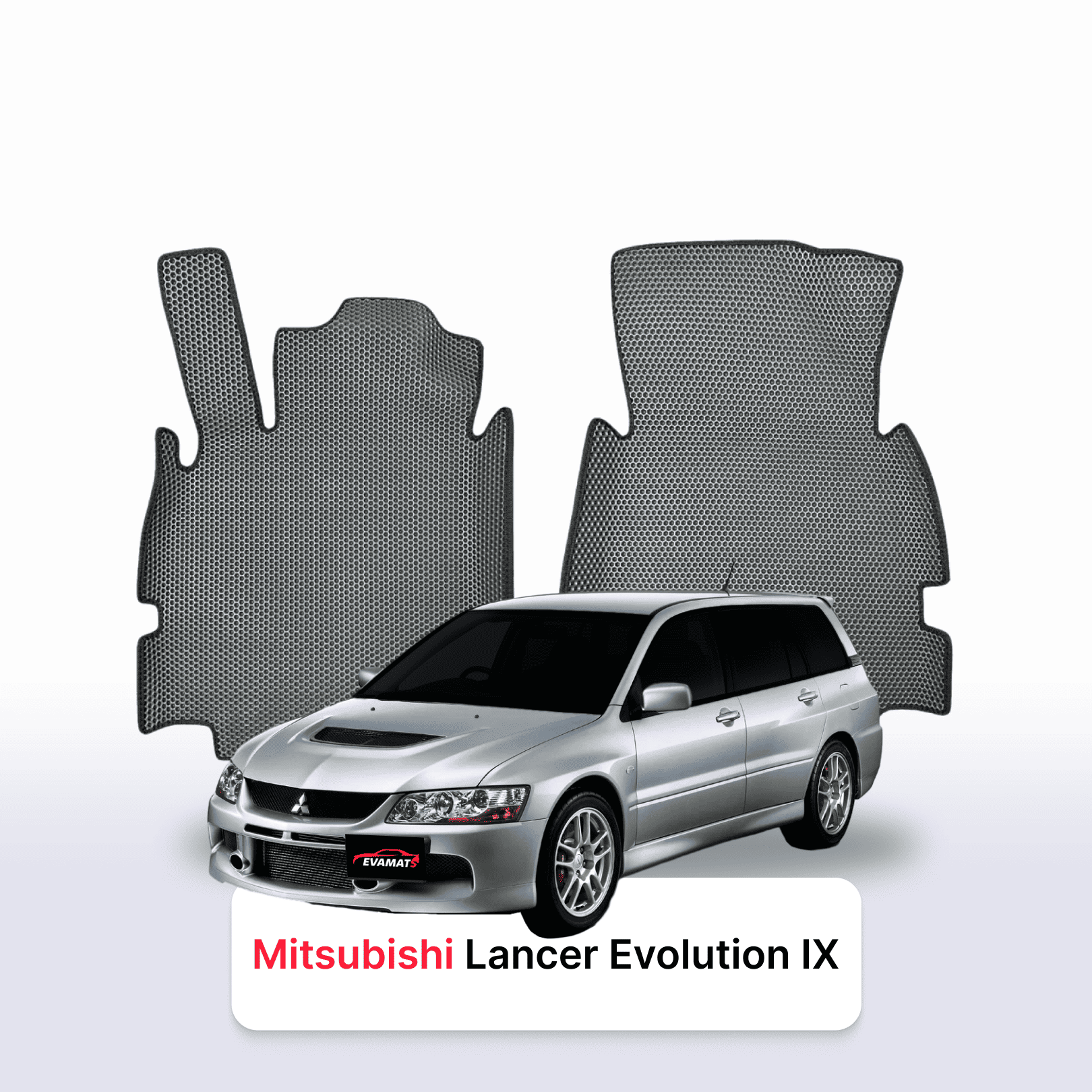 Fußmatten EVA für Mitsubishi Lancer Evolution 9 gen 2005-2007 jahr KOMBI
