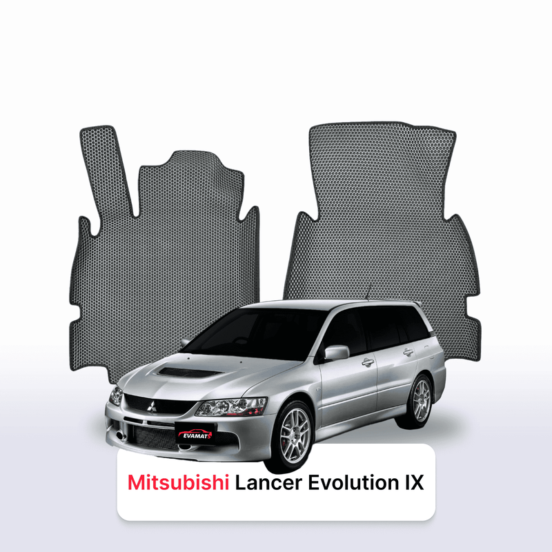 Fußmatten EVA für Mitsubishi Lancer Evolution 9 gen 2005-2007 jahr KOMBI