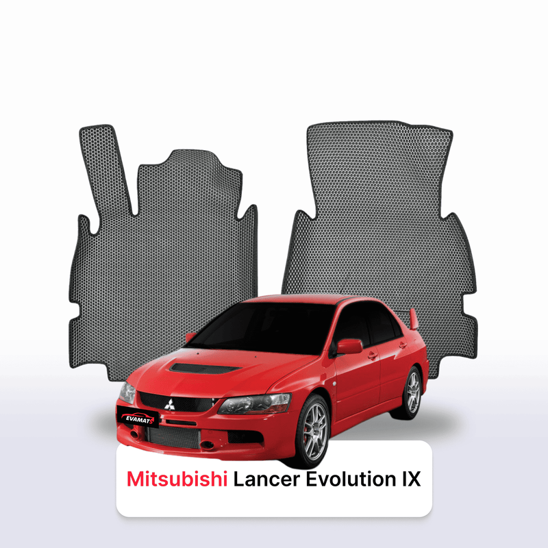 Fußmatten EVA für Mitsubishi Lancer Evolution 9 gen 2005-2007 jahr LIMOUSINE
