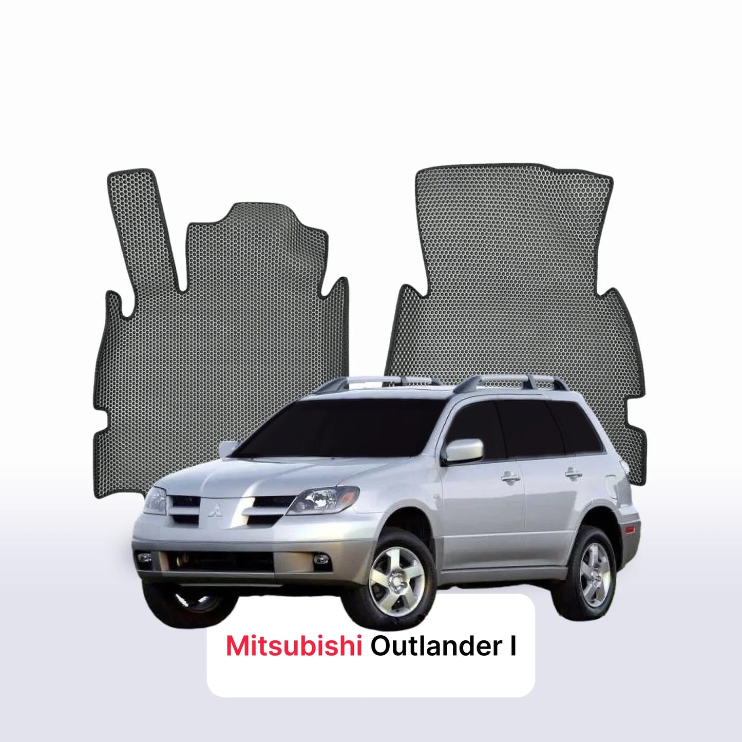 Fußmatten EVA für Mitsubishi Outlander 1 gen 2002-2006 jahr SUV