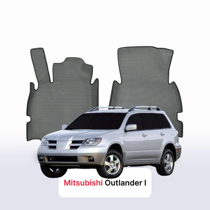 Fußmatten EVA für Mitsubishi Outlander 1 gen 2002-2006 jahr SUV