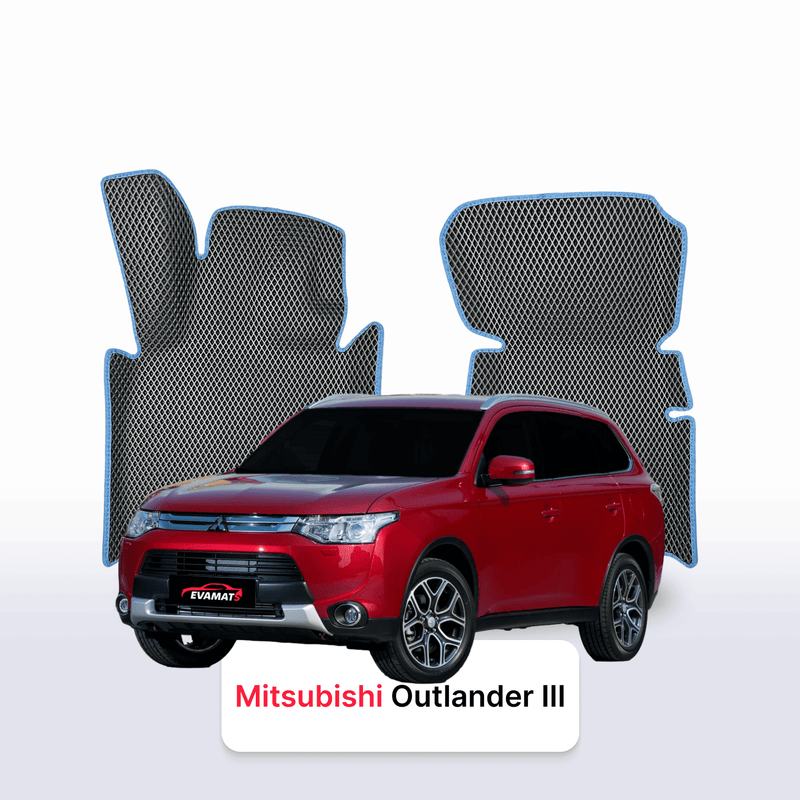 Fußmatten EVA für Mitsubishi Outlander 3 gen 2012-2022 jahr SUV