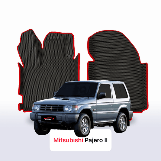 Fußmatten EVA für Mitsubishi Pajero 2 gen 1991-1999 jahr SUV 3 türer