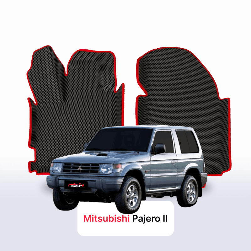 Fußmatten EVA für Mitsubishi Pajero 2 gen 1991-1999 jahr SUV 3 türer