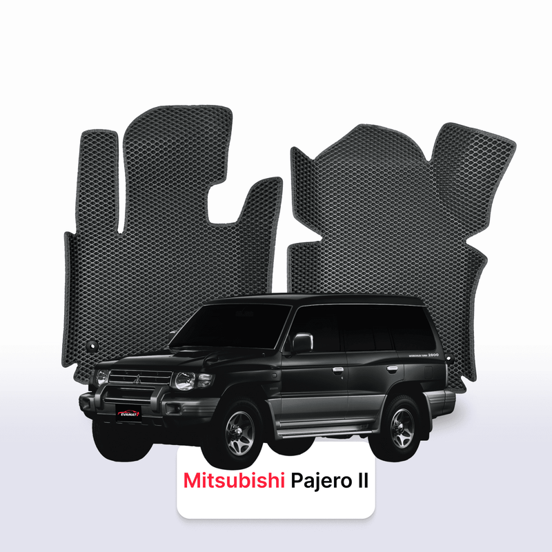 Fußmatten EVA für Mitsubishi Pajero 2 gen 1991-1999 jahr SUV