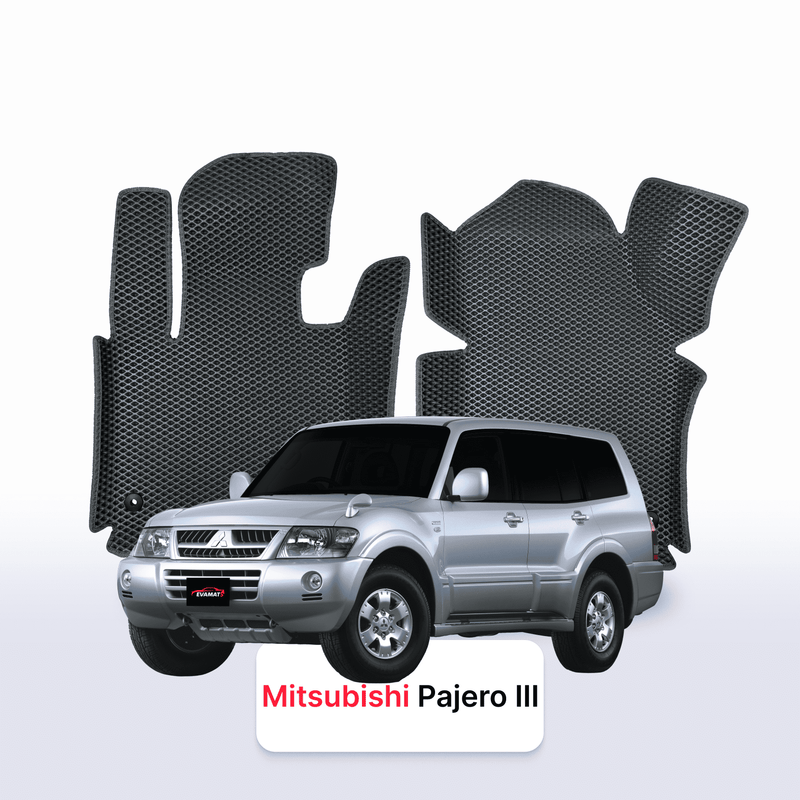 Fußmatten EVA für Mitsubishi Pajero 3 gen 1999-2006 jahr SUV