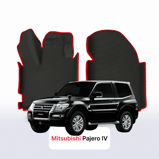 Fußmatten EVA für Mitsubishi Pajero 4 gen 2006-2023 jahr SUV 3 türer