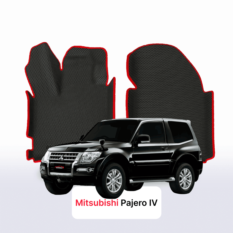 Fußmatten EVA für Mitsubishi Pajero 4 gen 2006-2023 jahr SUV 3 türer