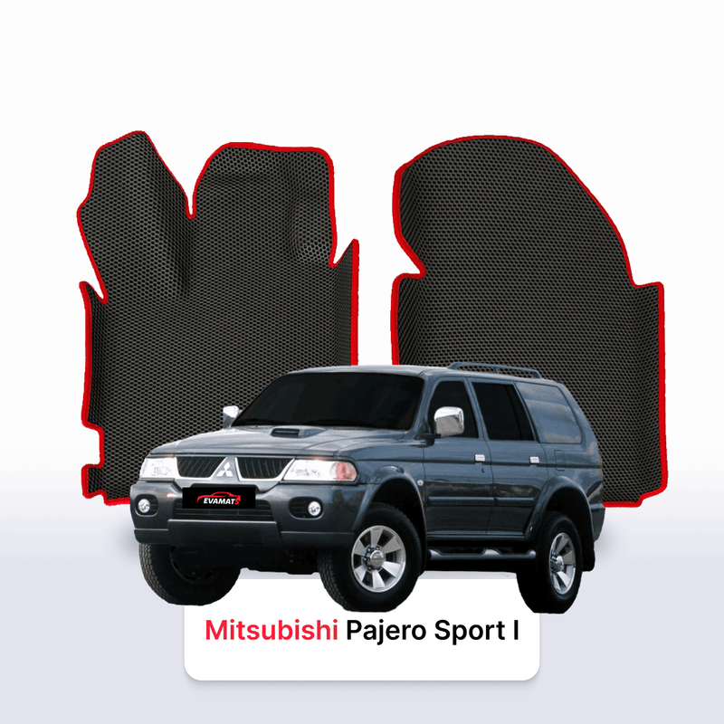 Fußmatten EVA für Mitsubishi Pajero Sport 1 gen 1998-2009 jahr SUV