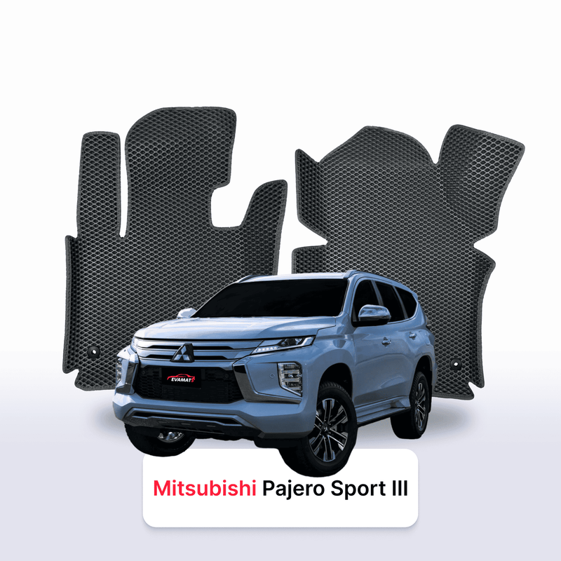 Fußmatten EVA für Mitsubishi Pajero Sport 3 gen 2015-2023 jahr SUV
