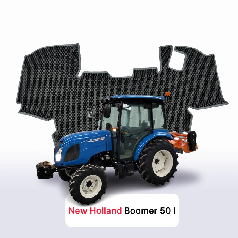 Fußmatten EVA für New Holland Boomer 50 1 gen 2020-2027 jahr TRAKTOR
