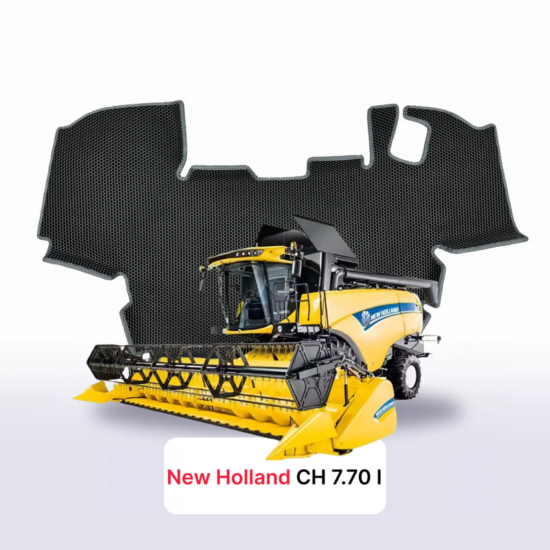 Fußmatten EVA für New Holland CH 7.70 1 gen 2020-2026 jahr TRAKTOR