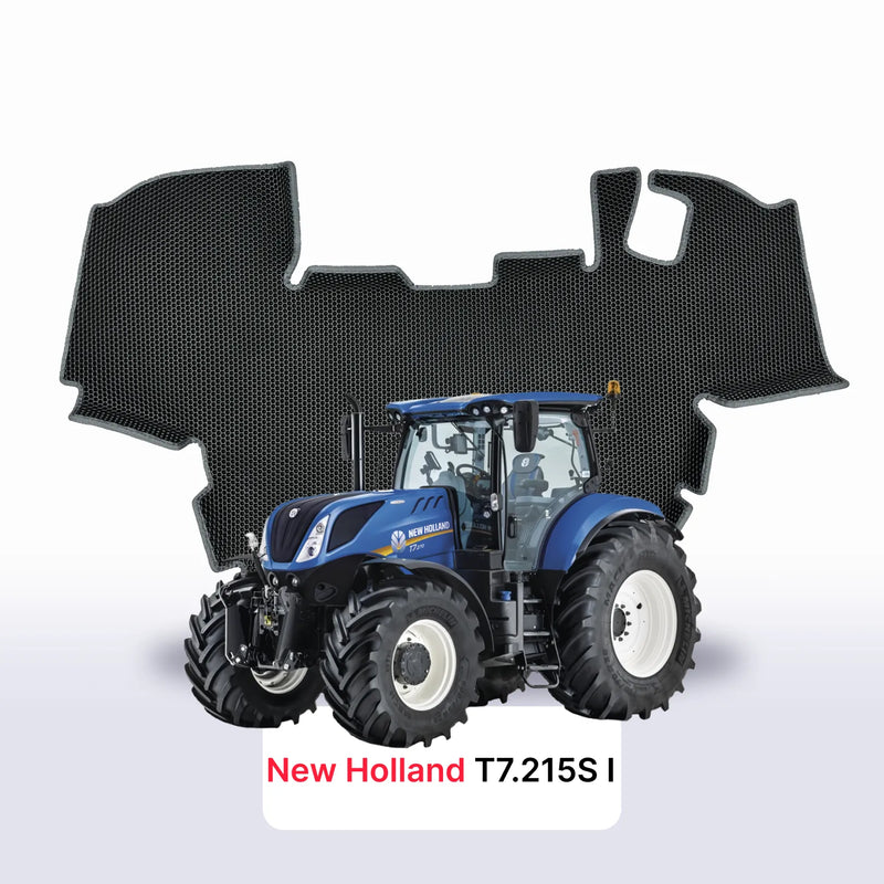 Fußmatten EVA für New Holland T7.215S 1 gen 2019-2028 Jahr TRAKTOR