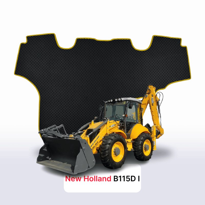 Fußmatten EVA für New Holland B115D 1 gen 2023-2028 jahr BAGGER