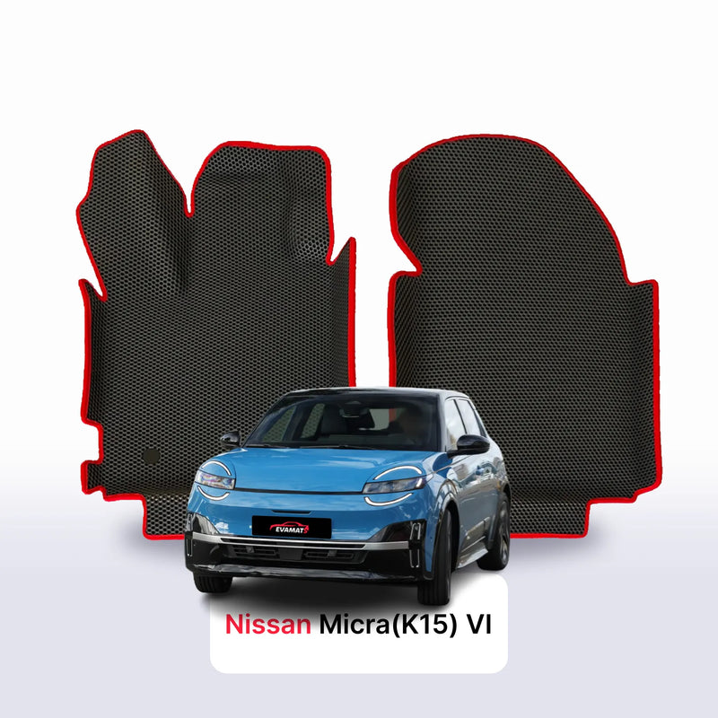 Fußmatten EVA für Nissan Micra(K15) VI gen 2025-2032 jahr SCHÄGHECK 5 türer