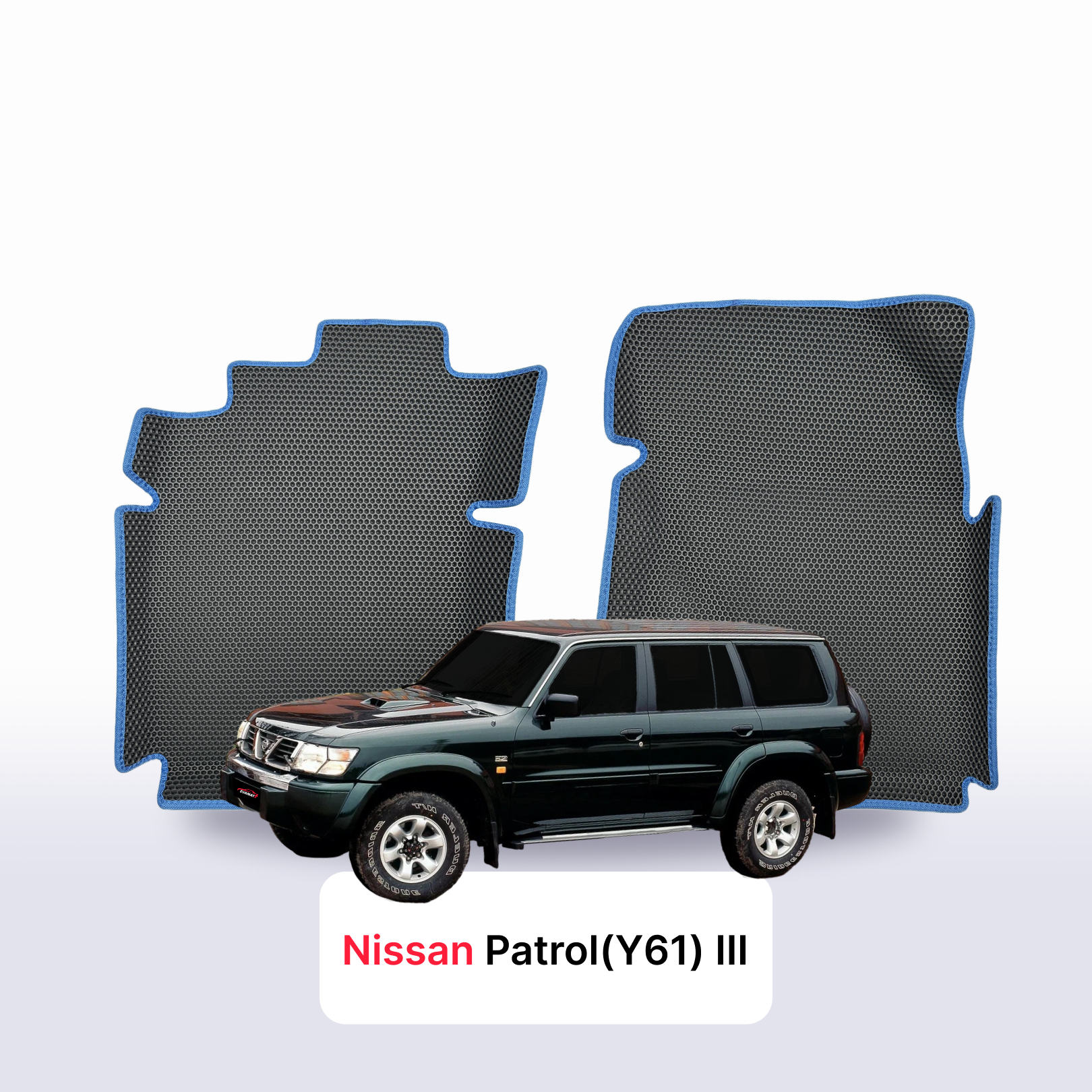 Fußmatten EVA für Nissan Patrol(Y61) III gen 1997-2014 jahr SUV 5 türer