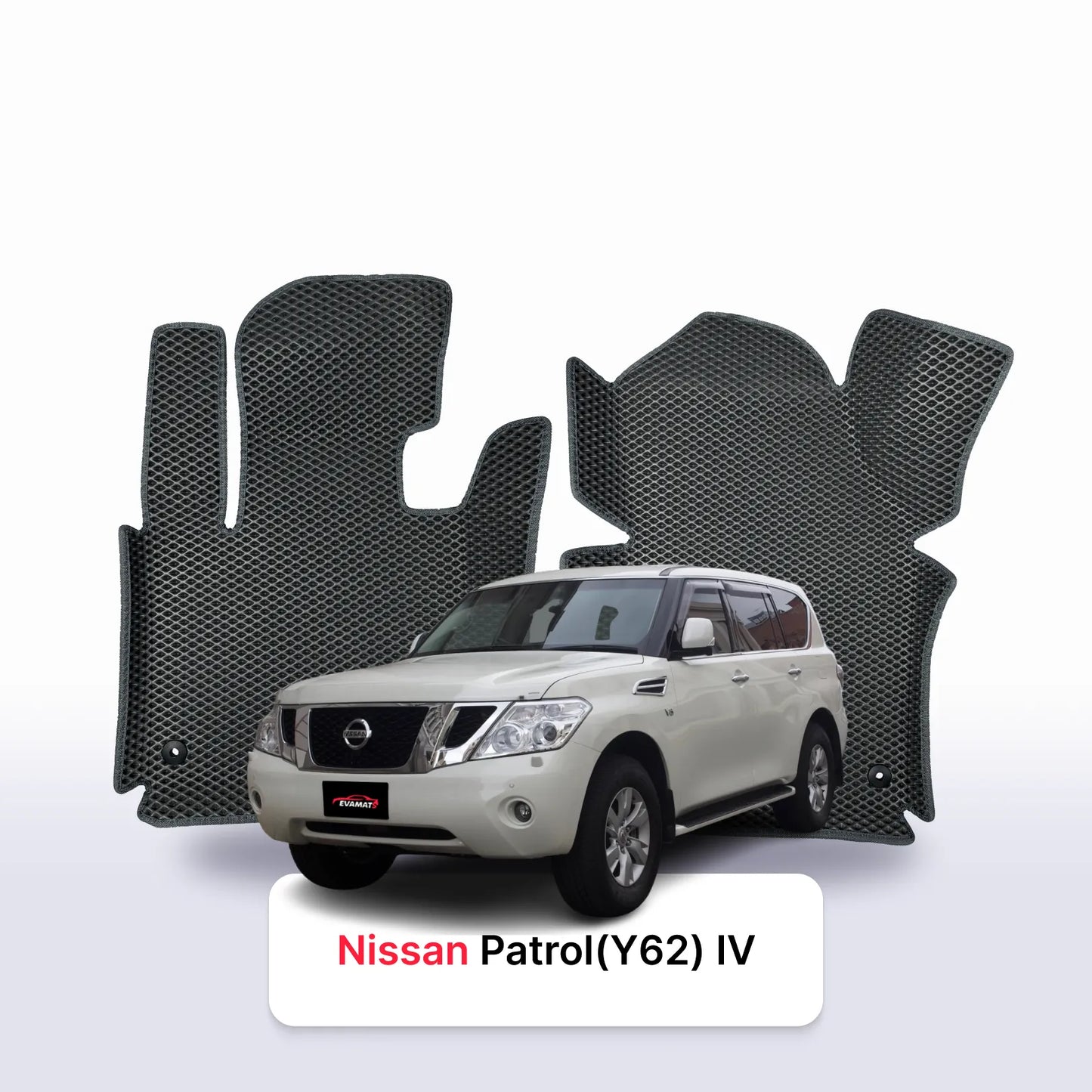 Fußmatten EVA für Nissan Patrol(Y62) IV gen 2010-2025 jahr SUV