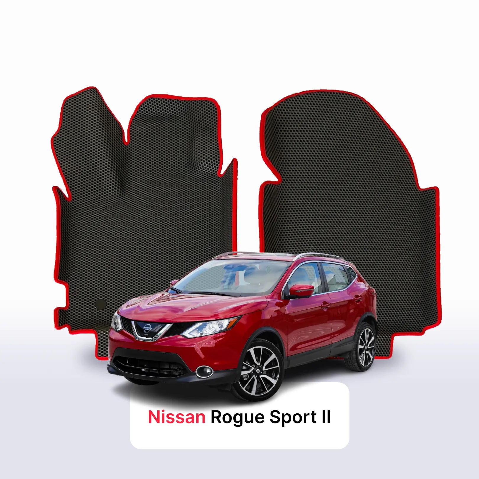 Fußmatten EVA für Nissan Rogue Sport II gen 2013-2021 jahr SUV