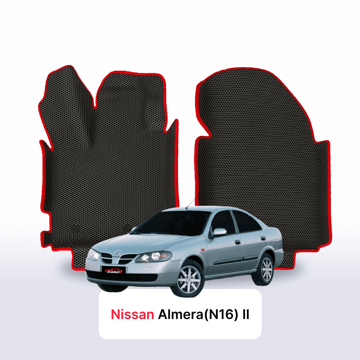 Fußmatten EVA für Nissan Almera(N16) II gen 2000-2008 jahr LIMOUSINE