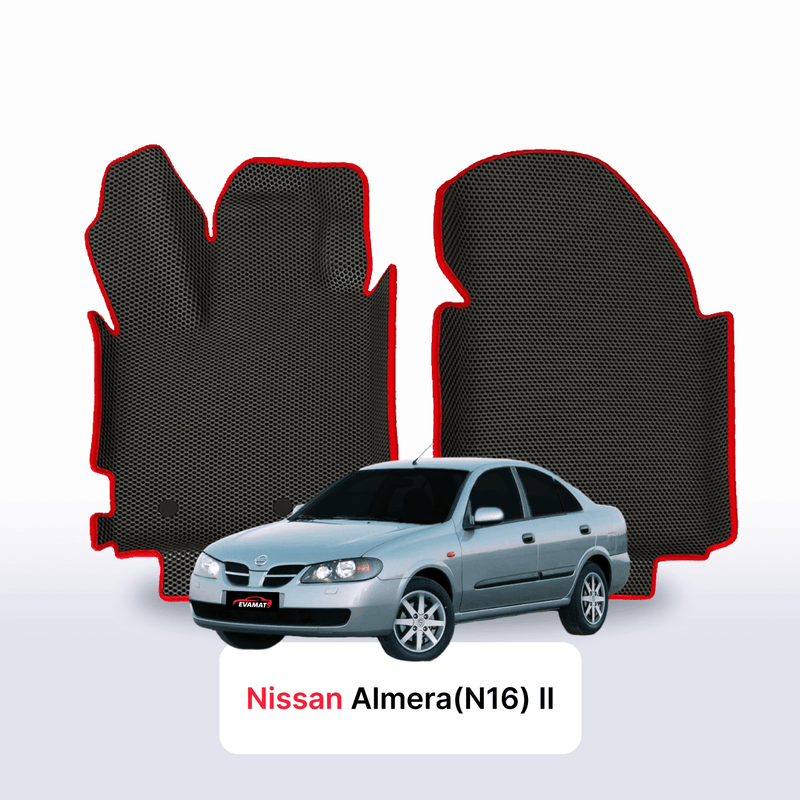 Fußmatten EVA für Nissan Almera(N16) II gen 2000-2008 Jahr LIMOUSINE
