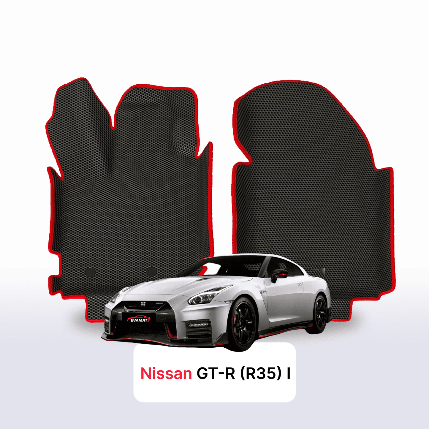 Fußmatten EVA für Nissan GT-R(R35) I gen 2008-2025 jahr COUPE