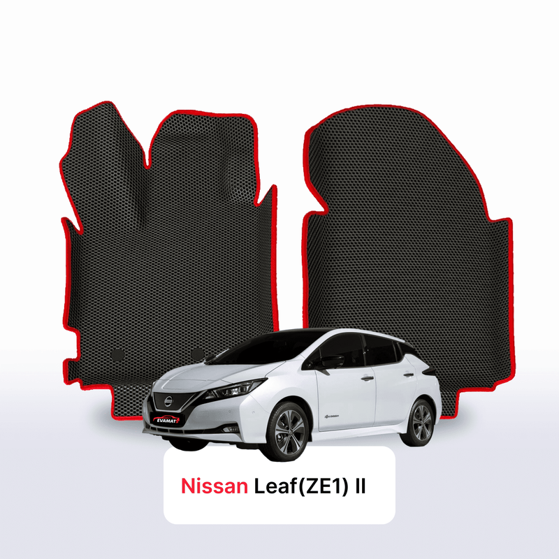 Fußmatten EVA für Nissan Leaf(ZE1) II gen 2017-2025 jahr SCHÄGHECK 5 türer