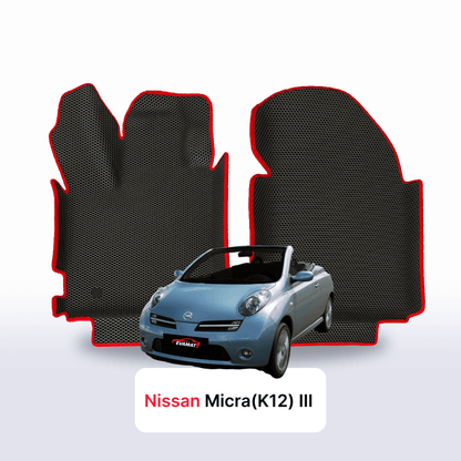 Fußmatten EVA für Nissan Micra(K12) III gen 2002-2010 jahr CABRIO