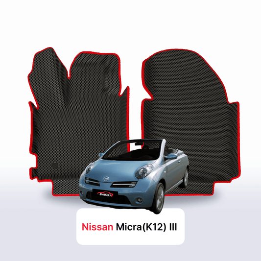 Fußmatten EVA für Nissan Micra(K12) III gen 2002-2010 jahr CABRIO