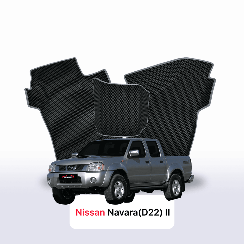 Fußmatten EVA für Nissan Navara(D22)(Frontier) II gen 1998-2007 Jahr PICK-UP doppelkabine