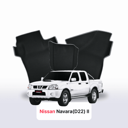 Fußmatten EVA für Nissan Navara(D22)(Frontier) II gen 1998-2007 jahr PICK-UP extrakabine
