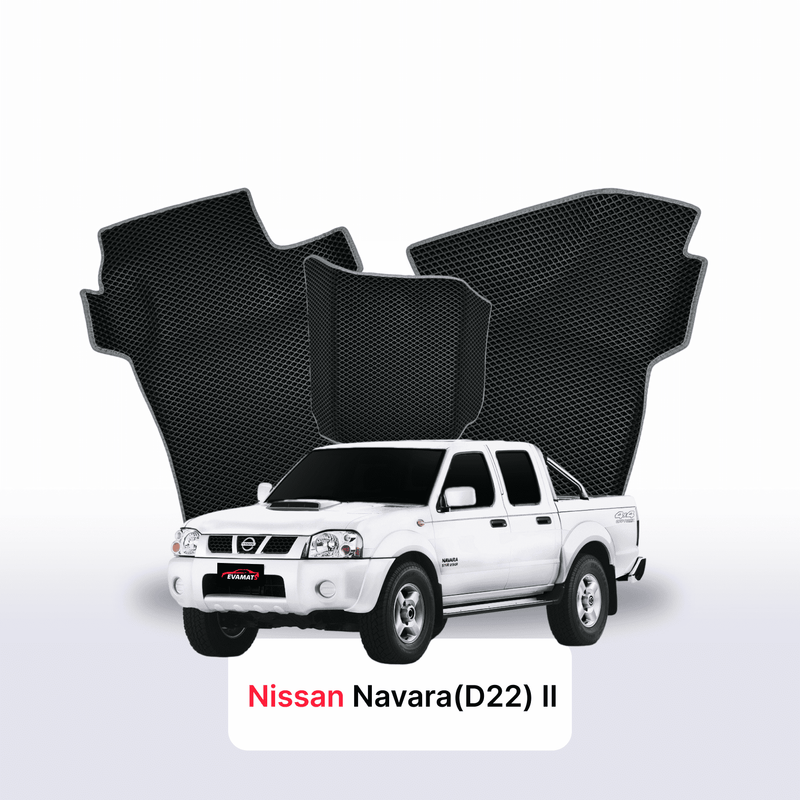 Fußmatten EVA für Nissan Navara(D22)(Frontier) II gen 1998-2007 Jahr PICK-UP extrakabine